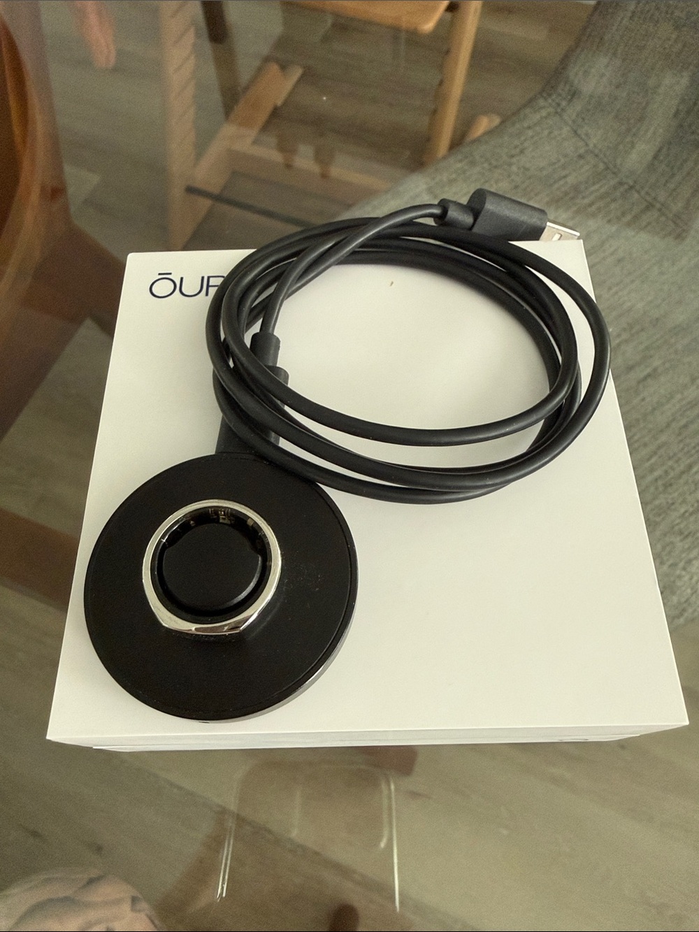 Oura Gen3 Heritage Silver Size 7